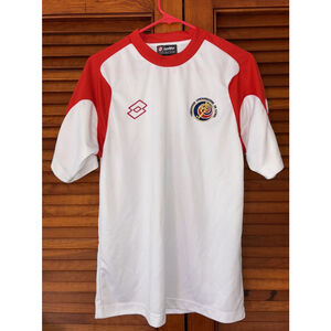 Federation Costarricense De Futbol Lotto Italian Sport Desgin Shirt Size Medium